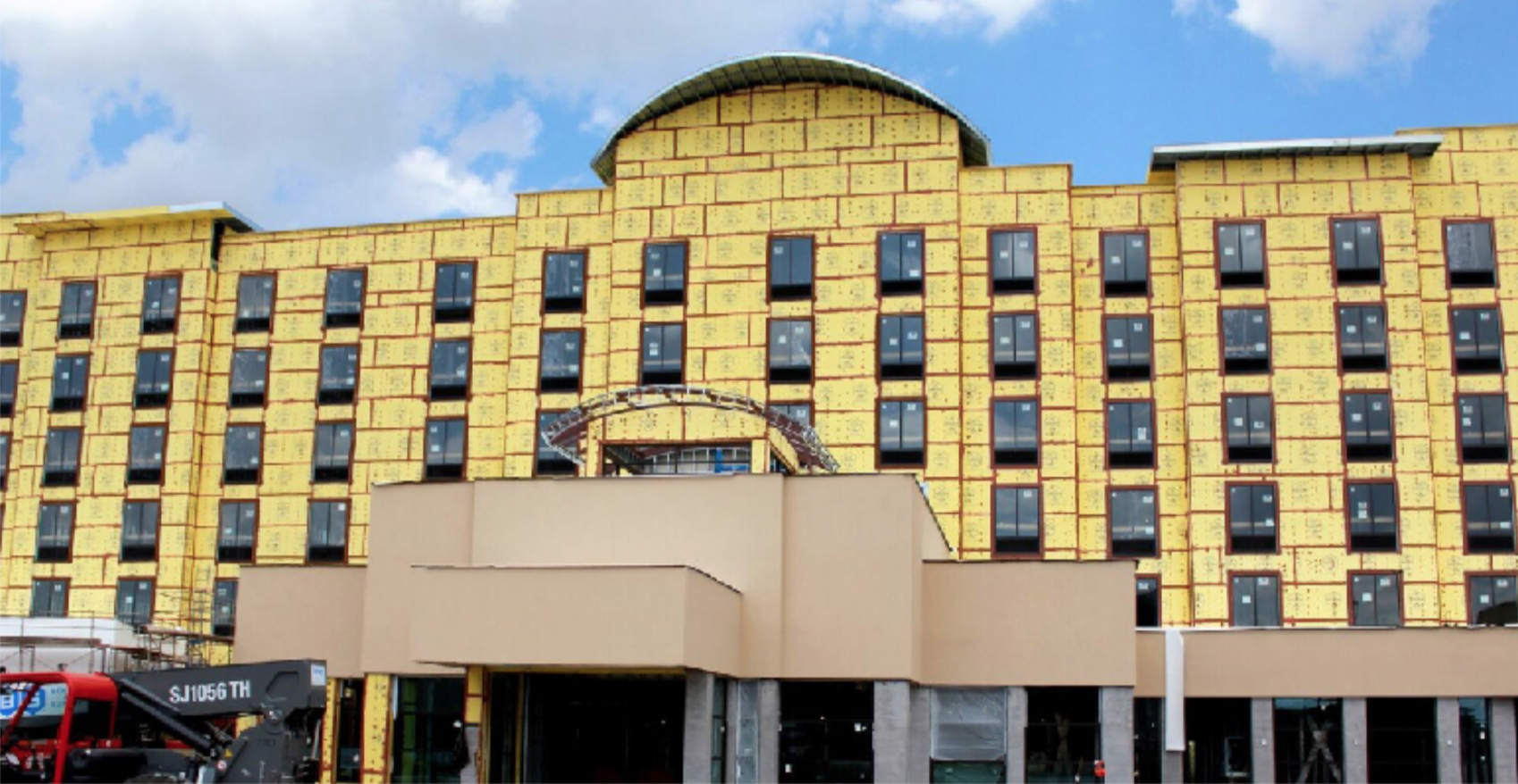 Photo of construction process